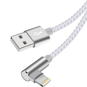 3ft Right Angle iPhone charger Cable fast charging lightning cable